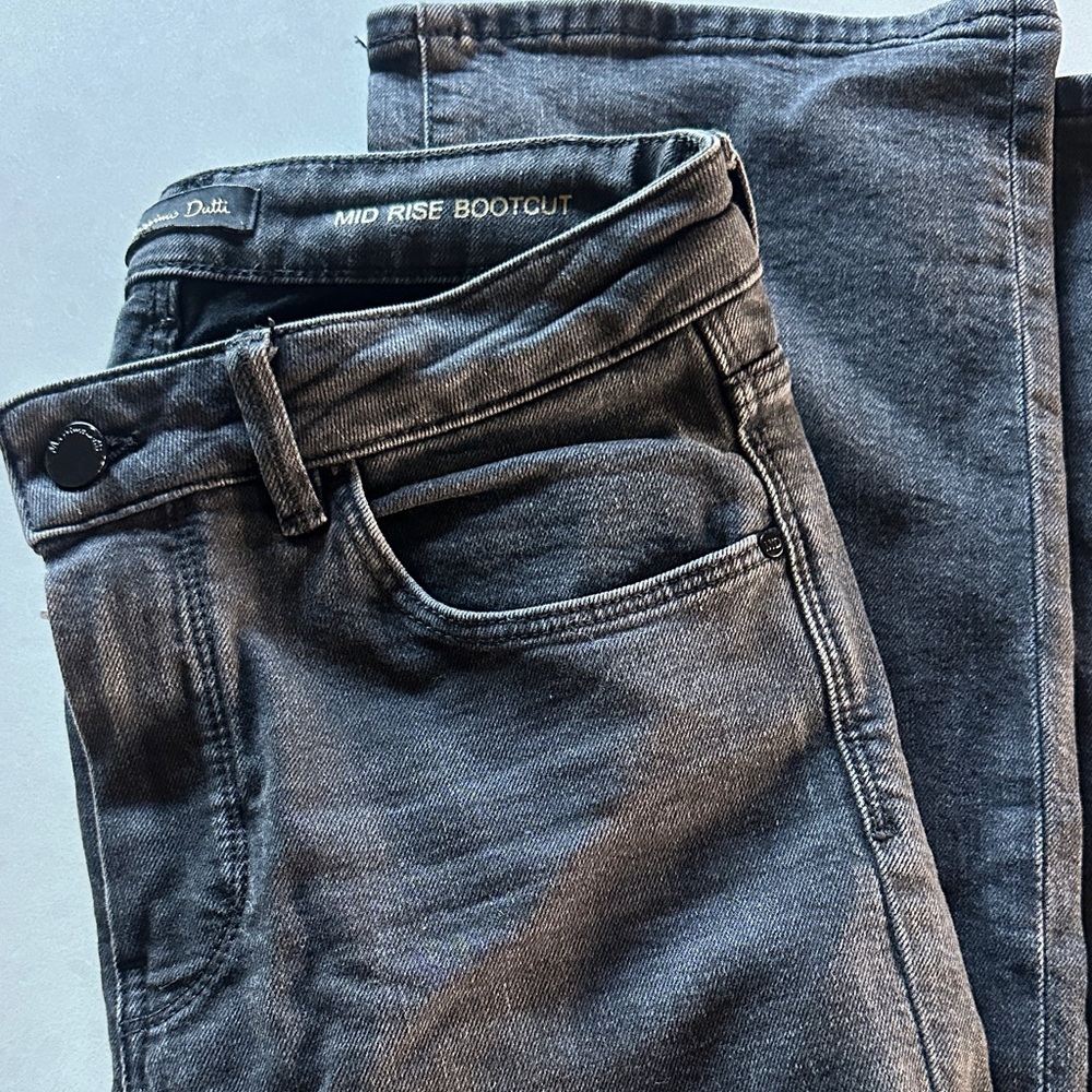 Massimo Dutti Charcoal Bootcut Jeans